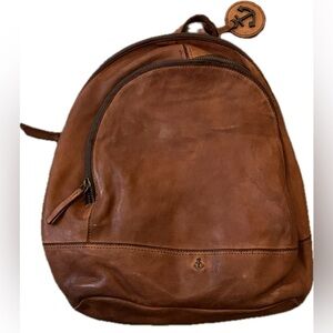 Harbour 2nd Meghan backpack in cognac leather NWT